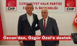 Keşan Belediye Başkanı Mehmet Özcan’dan Özgür Özel’e destek mesajı