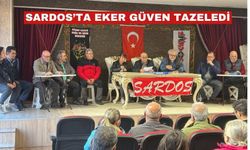 SARDOS’ta Faruk Eker yeniden başkan seçildi