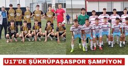 U17’de Şükrüpaşa Keşanspor’u 3-2 yenerek şampiyon oldu