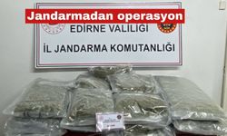Edirne'de Jandarmadan Skunk operasyonu
