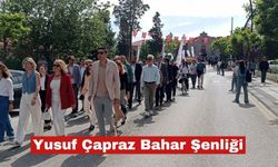 Yusuf Çapraz’da Bahar Şenliği kortej yürüyüşü ile başladı