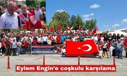 Avrupa şampiyonu Eylem Engin, coşkuyla karşılandı