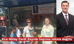Ece Gülay, Ferdi Zeyrek hayrına lokma dağıttı