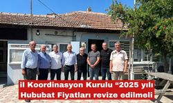 “2025 Hububat fiyatları fiyatları revize edilmeli”