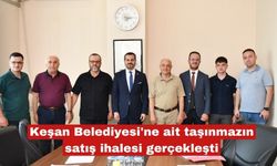 Keşan Belediyesi'ne ait taşınmazın satış ihalesi gerçekleşti