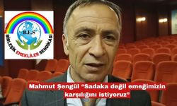 Şengül “Sadaka değil emeğimizin karşılığını istiyoruz”