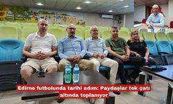 Edirne futbolunda tarihi adım: Paydaşlar tek çatı altında toplanıyor
