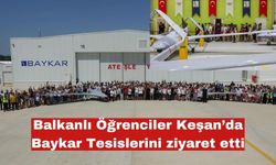 Balkanlı Öğrenciler Keşan’da Baykar Tesislerini ziyaret etti