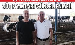 Kurt ve Aliş; “Süt fiyatları güncellenmeli”