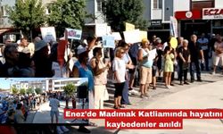 Enez’de Madımak Katliamında hayatını kaybedenler anıldı