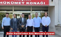 Zafer Partisi’nden Aziz Mercan’a ziyaret