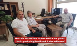 Mustafa Türker’den Tamer Kıral’a ‘su’ yanıtı:
