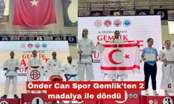 Önder Can Spor Gemlik’ten 2 madalya ile döndü