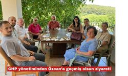 CHP yönetiminden Özcan’a geçmiş olsun ziyareti
