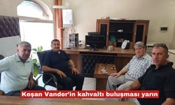 Keşan Vander’in kahvaltı buluşması yarın