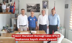 ETUS başkanına hayırlı olsun ziyareti