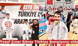 Yusuf Çınar Günay Türkiye Şampiyonu oldu