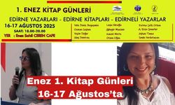 Enez 1. Kitap Günleri 16-17 Ağustos’ta