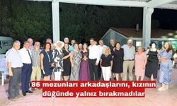 86 mezunları arkadaşlarını, yalnız bırakmadılar