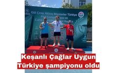 Keşanlı Çağlar Uygun Türkiye şampiyonu oldu