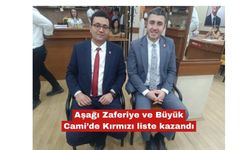 CHP’de Aşağı Zaferiye ve Büyük Cami’de Kırmızı liste kazandı