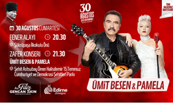 Edirne de 30 Ağustos’a özel zafer konseri ve Fener Alayı