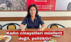 Kadın ölümleri münferit değil, politiktir!