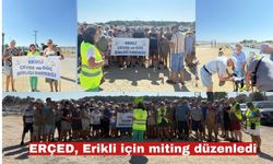 ERÇED, Erikli için miting düzenledi