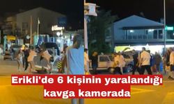 Edirne'de 6 kişinin yaralandığı kavga kamerada