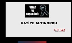Hatiye Altınordu vefat etti