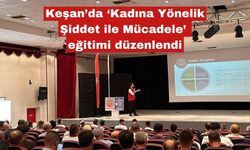 ‘Kadına Yönelik Şiddet ile Mücadele’ eğitimi düzenlendi
