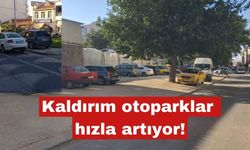 Kaldırım otoparklar hızla artıyor!
