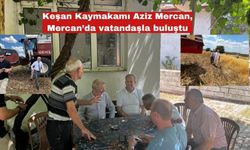 Aziz Mercan, Mercan’da vatandaşla buluştu