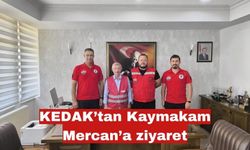 KEDAK Kaymakam Mercan’ı ziyaret etti