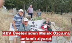 KEV Üyelerinden Melek Özcan’a anlamlı ziyaret