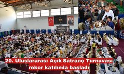 Açık Satranç Turnuvası rekor katılımla başladı
