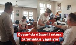 Keşan’da düzenli sıtma taramaları yapılıyor