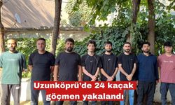 Uzunköprü’de 24 kaçak göçmen yakalandı