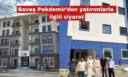 Savaş Pekdemir’den yatırımlarla ilgili ziyaret