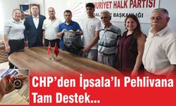 CHP’den madalyalı İpsalalı güreşçiye tam destek