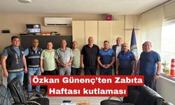 Özkan Günenç’ten Zabıta Haftası kutlaması