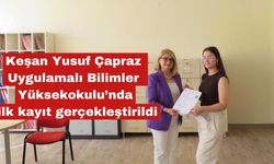KYÇU Bilimler Yüksekokulu’nda ilk kayıt gerçekleştirildi