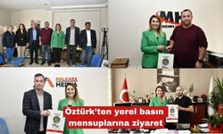Nergiz  Öztürk’ten yerel basın mensuplarına ziyaret