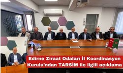Ziraat Odalarından TARSİM ile ilgili açıklama