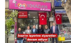 İnan’ın işyerine ziyaretler devam ediyor