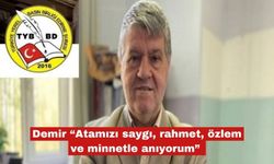 Erdoğan Demir’den 10 Kasım açıklaması