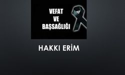 Hakkı Erim vefat etti