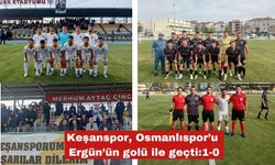 Keşanspor, Osmanlıspor’u Ergün’ün golü ile geçti:1-0