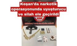 Keşan'da polisten narkotik operasyonu
