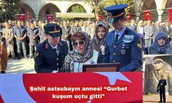Şehit astsubayın annesi “Gurbet kuşum uçtu gitti”